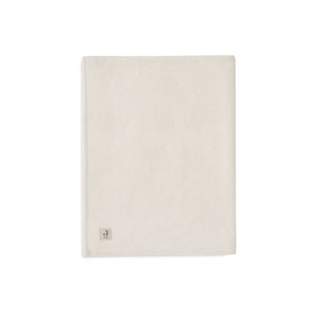 Couverture berceau cosy knit en coton Blanc+Ivoire+Vert d'eau 1 - vertbaudet enfant 