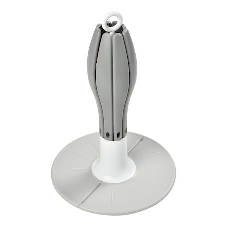 Egoutte biberons pliable compact et nomade capacité 8 biberons Gris+Rose+Terre argile 2 - vertbaudet enfant 