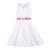 Robe demoiselle d'honneur    fleurie   hepburn Blanc rose 3 - vertbaudet enfant 