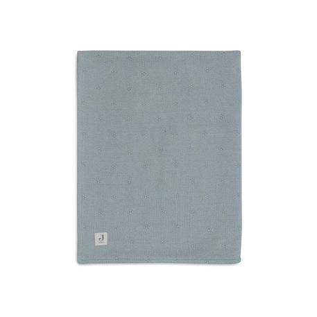 Couverture berceau cosy knit en coton Blanc+Ivoire+Vert d'eau 16 - vertbaudet enfant 