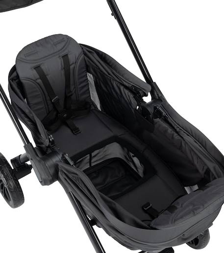 Poussette chariot double helios Mineral graphite 3 - vertbaudet enfant 