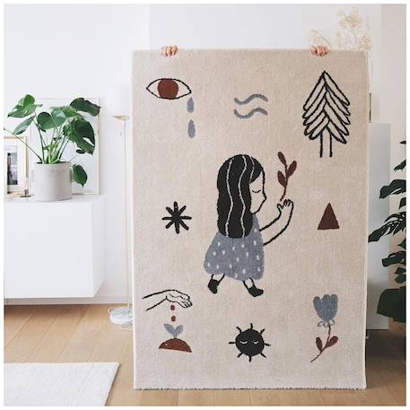 Tapis chambre enfant love by marta abad blay Right 5 - vertbaudet enfant 