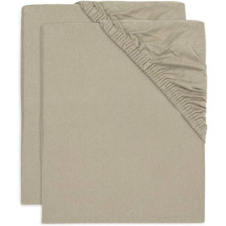 Drap housse jersey (2pcs) en coton Vert 1 - vertbaudet enfant 