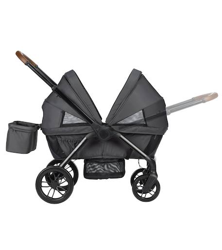 Poussette chariot double helios Mineral graphite 2 - vertbaudet enfant 