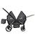 Poussette chariot double helios Mineral graphite 2 - vertbaudet enfant 