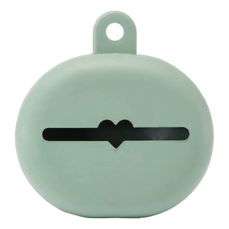 Etui à tétines en caoutchouc naturel Rose+Vert 6 - vertbaudet enfant 