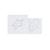 Lot de 2 draps housse en coton bio Beige+Blanc brodé+Blanc étoile+Blanc, noir+Bleu foncé+Jaune+Orange+Rose 10 - vertbaudet enfant 