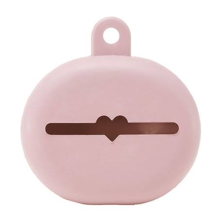 Etui à tétines en caoutchouc naturel Rose+Vert 2 - vertbaudet enfant 