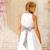 Robe demoiselle d'honneur    fleurie   hepburn Blanc rose 5 - vertbaudet enfant 