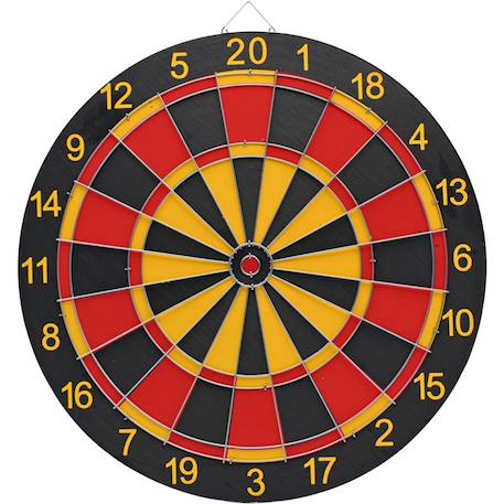 Cible électronique 37cm avec 6 fléchettes Multicolore 2 - vertbaudet enfant 
