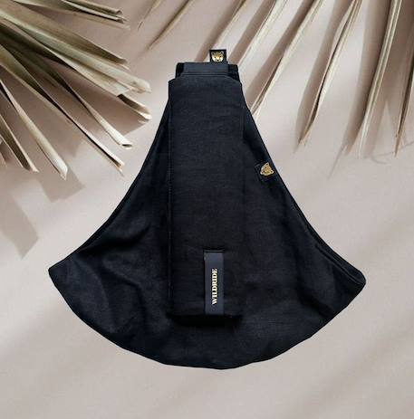 Porte-bébé wildride black lin Noir ébène 2 - vertbaudet enfant 