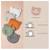 Coussin cale tête bébé p'tit panda Blanc+Cassonade+Gris+Kaki 14 - vertbaudet enfant 