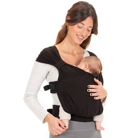 Porte-bébé hybride boba bliss noir Noir 2 - vertbaudet enfant 