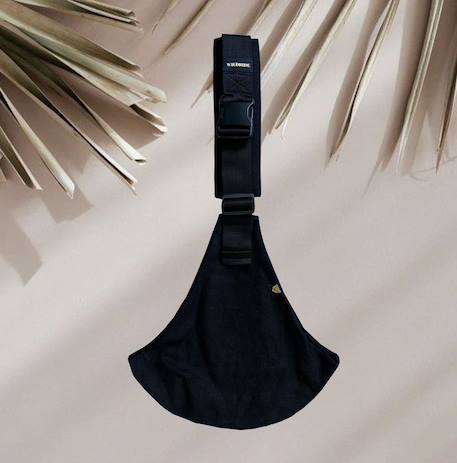 Porte-bébé wildride black lin Noir ébène 4 - vertbaudet enfant 