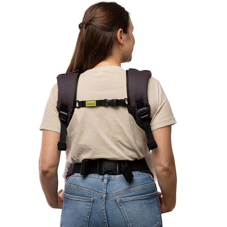 Porte bébé boba x charcoal Gris foncé 2 - vertbaudet enfant 
