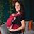 Porte-bébé tiny - sangria Rouge 1 - vertbaudet enfant 