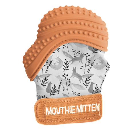 Mitaine de dentition cannelle Marron 1 - vertbaudet enfant 
