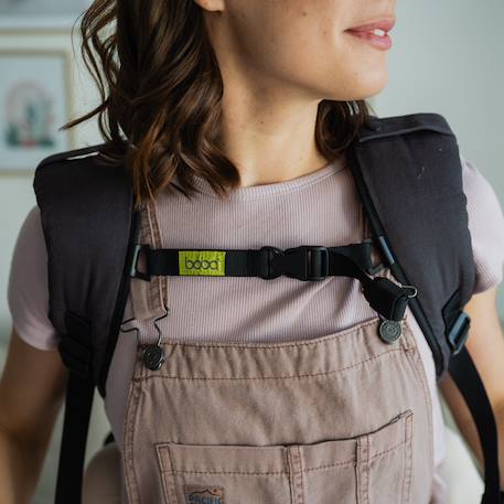 Porte bébé boba x charcoal Gris foncé 3 - vertbaudet enfant 