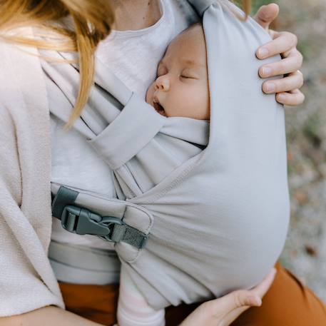 Porte-bébé hybride boba bliss gris Gris 3 - vertbaudet enfant 