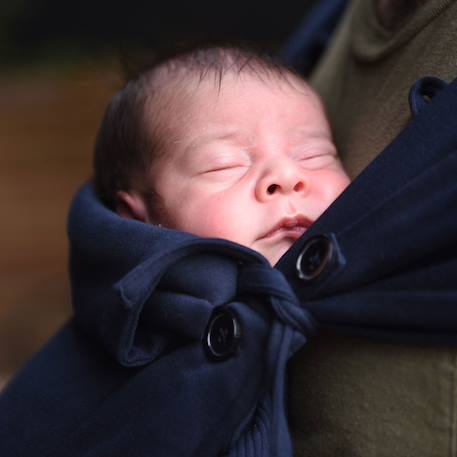 Porte-bébé tiny - navy Bleu 2 - vertbaudet enfant 