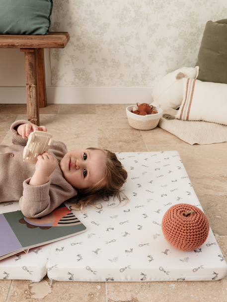 Matelas de voyage pliant blanc 5 - vertbaudet enfant 