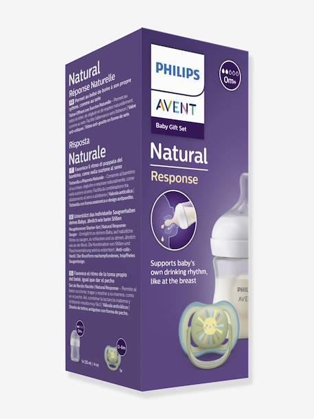 Coffret biberon 125ml + Sucette Ultra Air 0-6M bleu 4 - vertbaudet enfant 