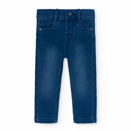 Jeans stretch Bleu 1 - vertbaudet enfant 