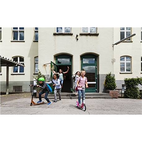 Trottinette aluminium big wheel 205. Magenta / argent Argent et rouge 5 - vertbaudet enfant 