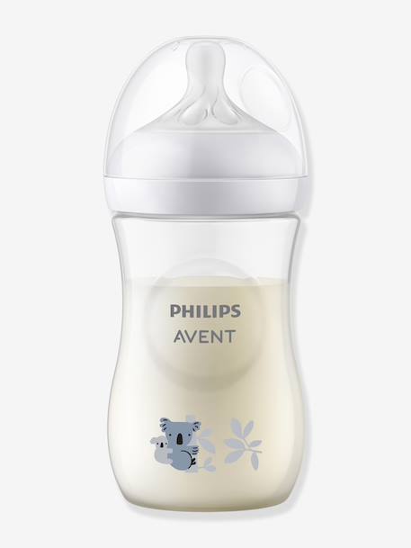 Biberon 260 ml Philips AVENT Natural Response gris+jaune 4 - vertbaudet enfant 