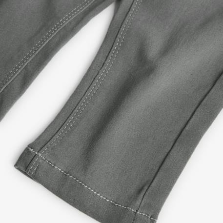 Jeans stretch Gris 4 - vertbaudet enfant 