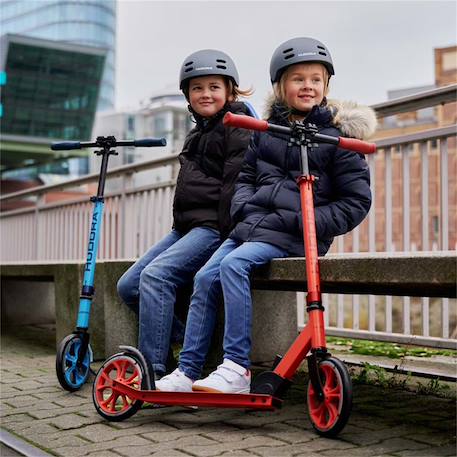 Trottinette Poussoir Pliable Réglable Mashed Up City Rouge 200 Mm - Neuf Pour Enfants