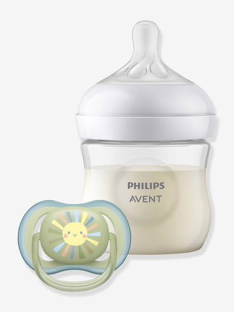 Coffret biberon 125ml + Sucette Ultra Air 0-6M bleu 3 - vertbaudet enfant 