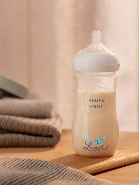 Biberon Love Tortue 330 ml Philips AVENT Natural Response vert 1 - vertbaudet enfant 