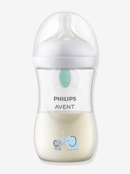 Biberon 260 ml Philips AVENT Natural Response AirFree bleu 1 - vertbaudet enfant 