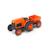 Tracteur Orange, noir 2 - vertbaudet enfant 