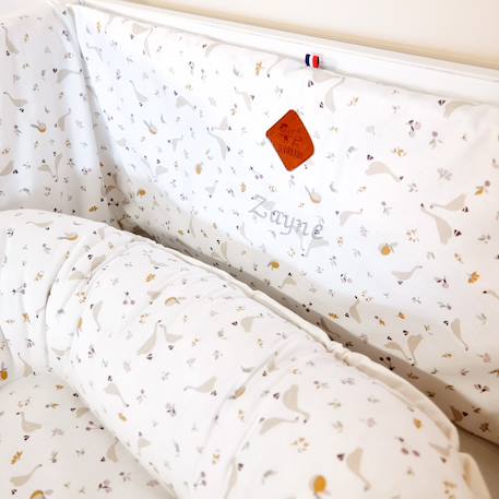 Tour de lit universel et déhoussable sidonia Sidonia, beige, écru, blanc 5 - vertbaudet enfant 