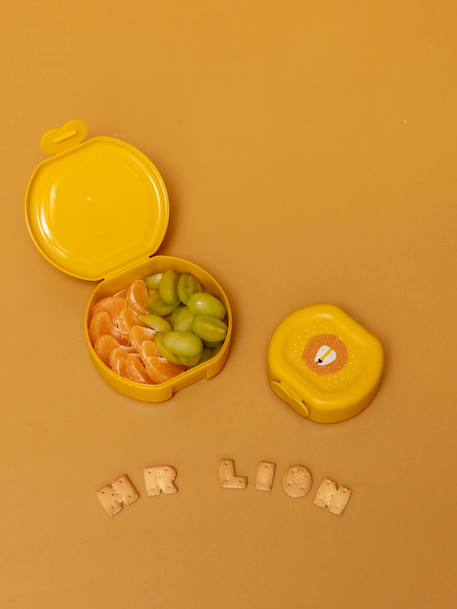 Boite à goûter à clip bleu+jaune+orange+rose nude+vert 9 - vertbaudet enfant 