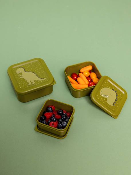 Boite à goûter bleu+jaune+orange+rose nude+vert 32 - vertbaudet enfant 