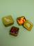 Boite à goûter bleu+jaune+orange+rose nude+vert 32 - vertbaudet enfant 
