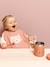 Lot de 2 cuillères 1er âge Animal en silicone Mr Lion+Mrs Elephant+Mrs Rabbit+rose nude 6 - vertbaudet enfant 