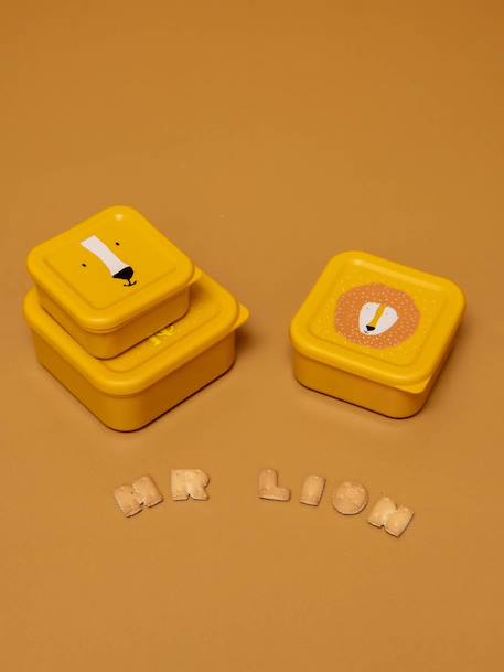 Boite à goûter bleu+jaune+orange+rose nude+vert 10 - vertbaudet enfant 