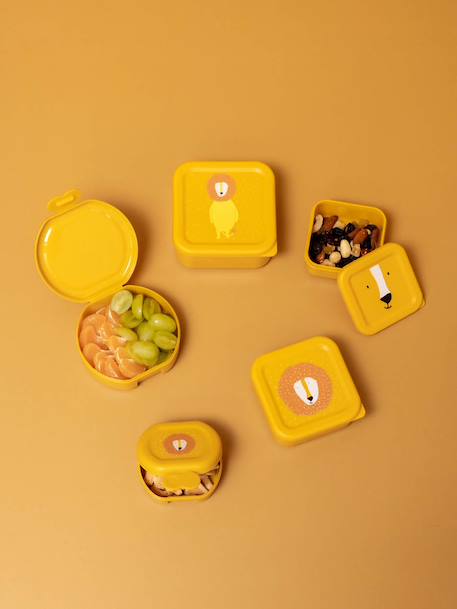 Boite à goûter bleu+jaune+orange+rose nude+vert 11 - vertbaudet enfant 