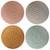 Set de 4 pierres sensorielles Ocre, rose, gris, vert sauge 1 - vertbaudet enfant 