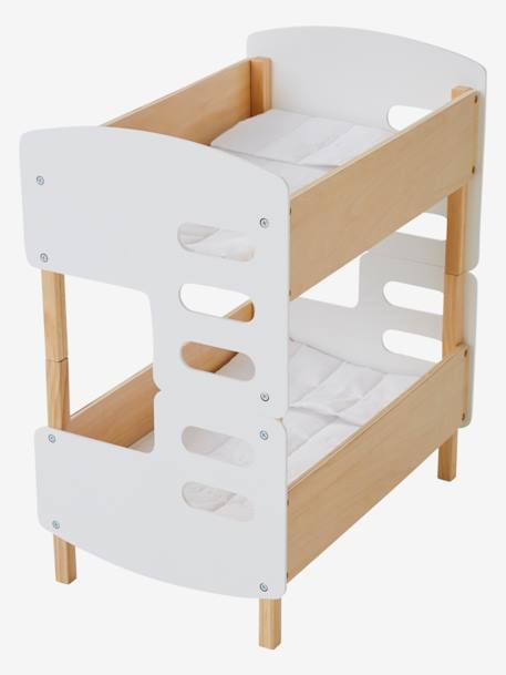 Lits superposés poupon en bois FSC® Blanc 1 - vertbaudet enfant 