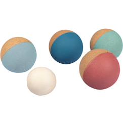 Jouet-Premier âge-Jeu de pétanque boccia en liège