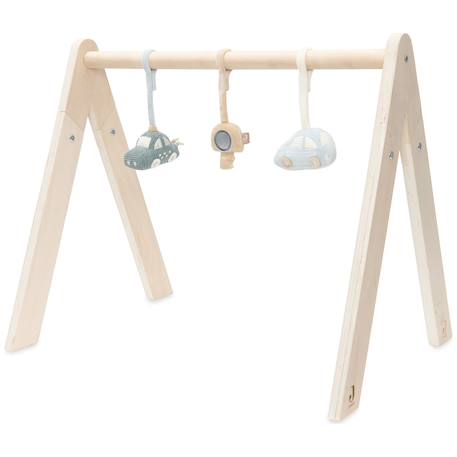 Lot de 3 jouets pour arche d'éveil on the go Bleu, vert d'eau, marron 1 - vertbaudet enfant 
