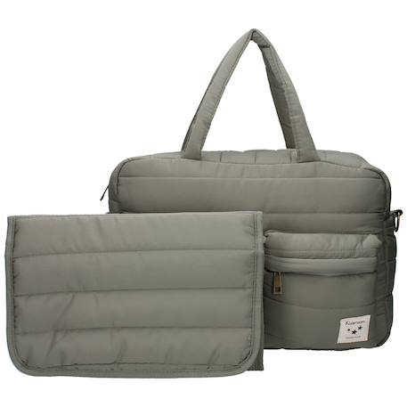 Sac à langer matelassé imperméable vert Vert 2 - vertbaudet enfant 