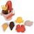Ensemble de plage Orange, jaune, marron 1 - vertbaudet enfant 