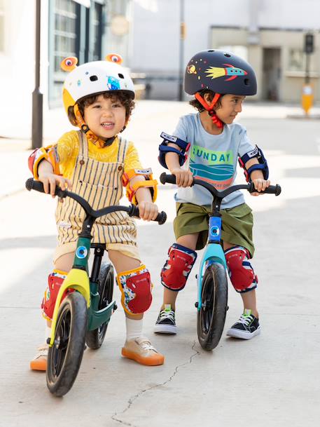 Draisienne micro balance bike lite Bleu+Vert 5 - vertbaudet enfant 