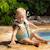 Gilet de natation baleine jaune-blanc (4-6 ans) Bleu, jaune, blanc 2 - vertbaudet enfant 